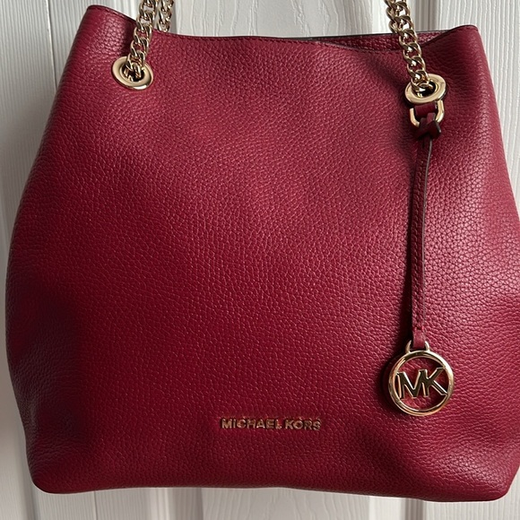 MICHAEL KORS JET SET CHAIN SHOULDER TOTE CROSS BODY BAG - Picture 4 of 10